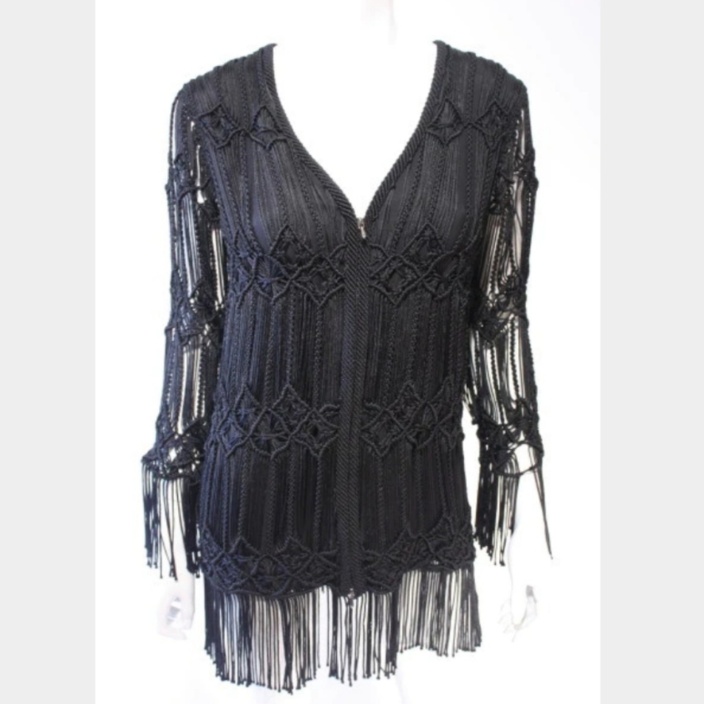 Giorgio Armani black cardigan